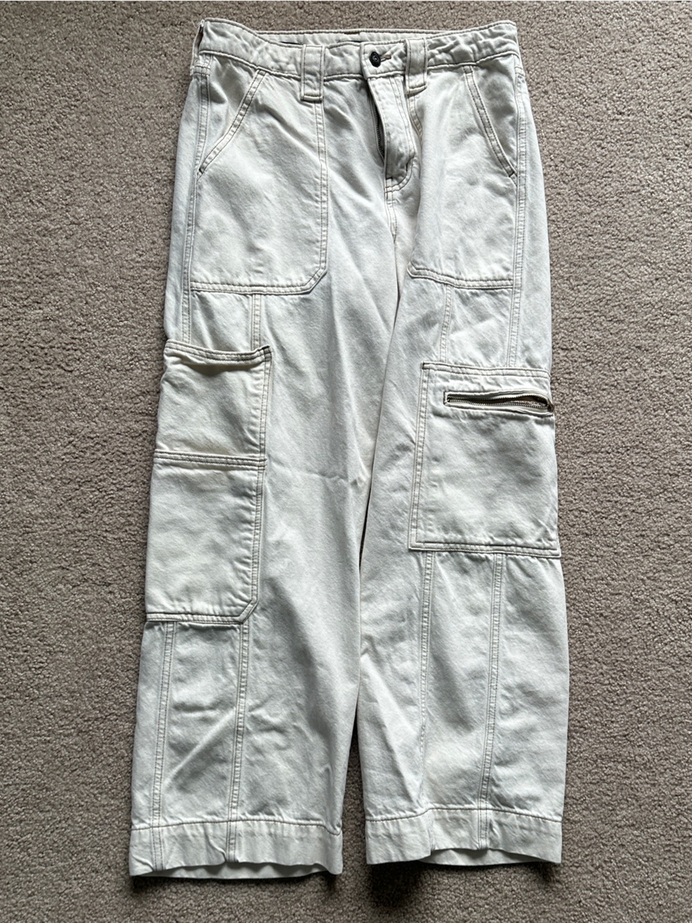 wild fable White Utility Cargo Pants